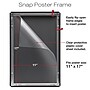 Global Printed Products Poster Holder, 11" x 17", Wall Mounted, Vertical/Horizontal, Black Metal (SF-1117-BLK)~#|#~C8E16A44-9861-48D9-841854F0E32495D6_sc7
