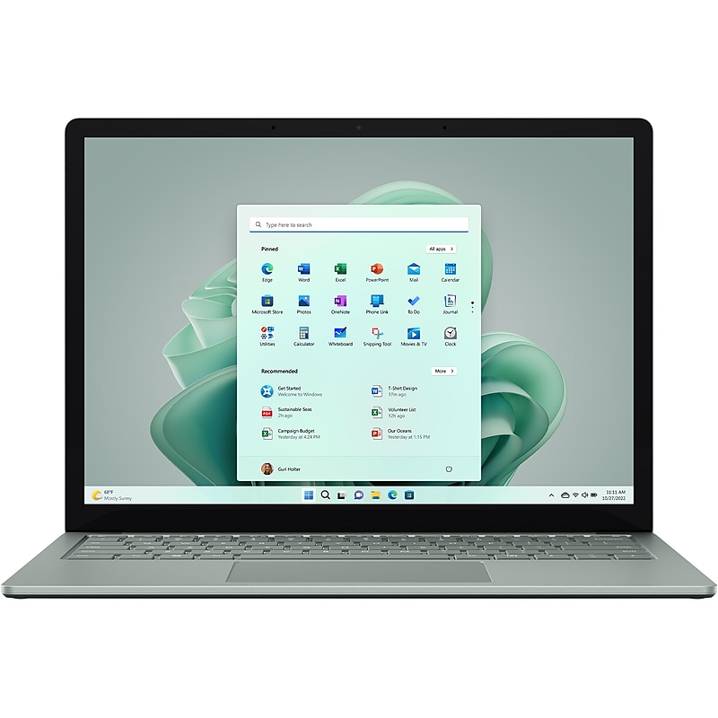 Microsoft Surface Laptop 5 13.5", Intel Core i5-1235U, 8GB Memory, 512GB SSD, Windows 11 Home (R1S-00051) image 1