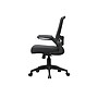 Boss Flip Arm Ergonomic Mesh/Fabric Swivel Task Chair, Black (B6366BK-BK)~#|#~C8E3F31D-3E50-430D-8E207C6CC8104D50_sc7