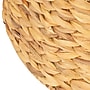 Household Essentials Round Handwoven Water Hyacinth and Seagrass Basket with Handles, Natural (HE1189)~#|#~C8E4C451-FA49-4D63-924379A6F11A640F_sc7
