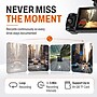 QORVIK K120 4-Channel Dash Cam with Front, Rear, and Dual Adjustable Interior Cameras and WiFi Connectivity, Black (QDCK120)~#|#~C8EA65F0-B70A-453A-95A621D88F18DE1B_sc7