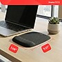 Staples TECH Gel Non-Skid Mouse Pad/Wrist Rest Combo, Black (79054)~#|#~C8EDCB0C-D0FE-47B2-8BFAA0D7AF0526CF_sc7