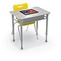 MooreCo Astute 26"W Rectangle Student Desk, Grey Nebula, 2/Pack (59083)~#|#~C8EDCFDD-A3B9-4FFF-826D4AF2B232BBA5_sc7