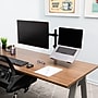 Mind Reader Adjustable Dual Arm Monitor and Laptop Desk Mount for 17" - 32", Black (ARMTAB-BLK)~#|#~C8EDDEF8-D596-430B-9564E16EDC039EC7_sc7