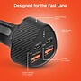 HyperGear SpeedBoost Quad PD Car Charger, 50W, Black (15785)~#|#~C8F2B496-AAEA-40F5-88B86F80484401D1_sc7