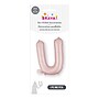Party City (Air-Filled) 16" "U" Foil Balloon, Dusty Rose (AM 1 100088-92)~#|#~C8F2CC6C-FDF3-46BF-BF5B4A0FCD517700_sc7