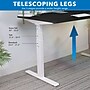 Mount-It! Ultimate Dual Motor 55"W Electric Rectangular Adjustable Standing Desk, Black/White (MI-18075)~#|#~C8F5A395-A34D-47D8-B78A15207498A946_sc7