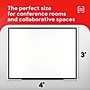 TRU RED™ Melamine Dry Erase Board, Black Frame, 4' x 3' (TR59363)~#|#~C8F8F431-D79B-4A00-A4F9BC61C0F4FFE9_sc7