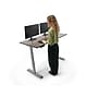 Boss Office Products 66"W Electric Rectangular Adjustable Standing Desk, Driftwood (SGSD035DW)~#|#~C8F93BF1-C8B7-4FC3-8AF254565EB84A36_sc7