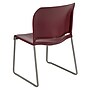 Flash Furniture HERCULES Series Plastic Contoured Stacking Chair, Burgundy, 5/Pack (5RUT238ABY)~#|#~C9012DB9-7168-4087-BC1315BABB820B5C_sc7
