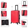 InUSA Vasty 26.37" Hardside Suitcase, 4-Wheeled Spinner, TSA Checkpoint Friendly, Red (IUVAS00M-RED)~#|#~C905AB07-A83C-43C1-96E7D5AF90FD7743_sc7