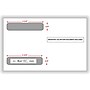 ComplyRight Double Window Envelope for W-2 (5218) Tax Form, 5.63" x 9", White/Black, 100/Pack (51511)~#|#~C908A3BB-3757-42B2-A0F558F5FA24DB97_sc7