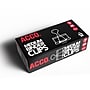 ACCO Medium Binder Clips, 0.63" Capacity, Black, 12 Clips/Pack (A7072050B)~#|#~C912F05E-8127-49ED-8B5EC6E59280A61B_sc7