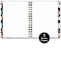 2027 Excello Brands 9" x 11" Weekly & Monthly Standard Planner, Paperboard Cover, Black Floral Pink (FSHN-CY27-8511-06)~#|#~C91892E1-3699-4AED-A44173A51AB7B20C_sc7