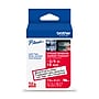 Brother P-touch Strong Adhesive Laminated Label Tape, ~3/4" x 26.2', Black on Clear (TZeS141)~#|#~C91DA48D-643B-463E-9F88DF9F2AB8CF3E_sc7