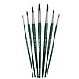 Silver Brush Ruby Satin Long Round Brush, 7/Pack (SLVRS2593)~#|#~C9216074-A3D9-4839-867035EC0D07C14D_sc7