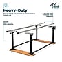 Viva Comfort 7 ft. Foldable Physical Therapy Parallel Bars with Adjustable Height, 350 lbs. Capacity, Black (ADI905-01-MK)~#|#~C92188F8-6C3F-4534-847726F10538839F_sc7