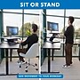 Mount-It! 25"W Manual Adjustable Standing Desk Converter, Black (MI-7957)~#|#~C9249306-2243-49AB-A67DC2E5B767FDBD_sc7