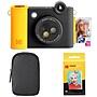 Kodak Smile+ 2-in-1 Instant Camera & Bluetooth Printer Starter Bundle with Black Case, Black~#|#~C92B99F2-EE94-40C4-B67892E28BBE9C70_sc7