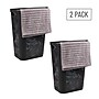 Mind Reader 15.85-Gallon Slim Laundry Hamper with Lid, Plastic, Black, 2/Set (2HBIN60-BLK)~#|#~C92BDA42-71F5-4BBE-BD9DC34F7C9F82CF_sc7