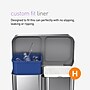 simplehuman Stainless Steel Dual Compartment Trash & Recycling Step Can, 15 Gallon (CW2116)~#|#~C92E215A-D2EE-41F5-9F0B7A21AA9E9ED5_sc7
