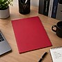 Staples Matte Plastic 2‑Pocket Portfolio Folder with Fasteners, Letter Size, Red~#|#~C92E35E9-9465-4C07-AFDCF746ADD26EAF_sc7