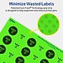 Avery Burst Multipurpose Labels, 1", Neon Green, 960/Pack (94606)~#|#~C93366DC-DB68-4666-83EF00EF19A043D1_sc7