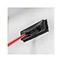 Libman 13.5" Polymer Industrial Heavy-Duty Floor Scrub, Black/Red, 4/Pack (1576)~#|#~C9396288-41EF-471C-9A07D8B5BCC35455_sc7