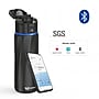 WaterH BOOST Stainless Steel Triple Wall Insulated Smart Water Bottle, 24 oz., Black (B003-24OZ-BK)~#|#~C93BB691-463F-4129-BC63D58EAE72F17C_sc7