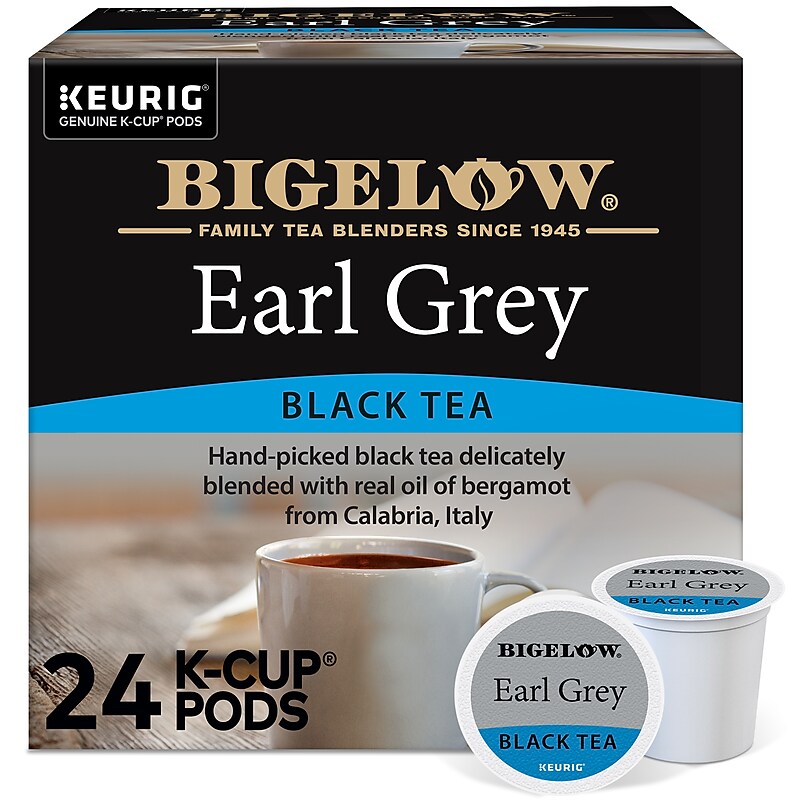 Bigelow Earl Grey Black Tea, Keurig® K-Cup® Pods, 24/Box (5000363675) image 1