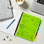Avery Big Tab Insertable Plastic Divider, 8 Tabs, Multicolored (11901)~#|#~C941CE66-DEA6-44B1-8641628FAACB61B2_sc7