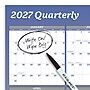 2027 AT-A-GLANCE 36" x 24" Yearly Dry-Erase Wall Calendar, Reversible, White/Blue (A1102-27)~#|#~C9421365-A580-4A4B-80E87BAF2763915A_sc7
