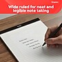 Staples Notepads, 8.5" x 14" (legal), Wide Ruled, White, 50 Sheets/Pad, Dozen Pads/Pack (ST57342)~#|#~C944C361-EE89-4EB6-B7DD16ACDD5E734C_sc7