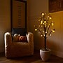 Nearly Natural Pre-Lit Artificial Halloween Pumpkins and Skulls Ornament Tree, 4' (T5364)~#|#~C94D096A-9A23-403E-BE333FB7214EA120_sc7