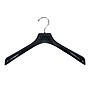 Nahanco 19" Plastic Concave Wide Shouldered Jacket Hanger, Black, 50/Pack (2293)~#|#~C95123BC-66EB-4F1A-90FADC90A243B0FD_sc7