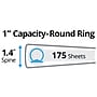 Avery 1" 3-Ring Non-View Binder, Black (06400)~#|#~C9559FC9-4109-4096-BF5BAEA6A14E7773_sc7