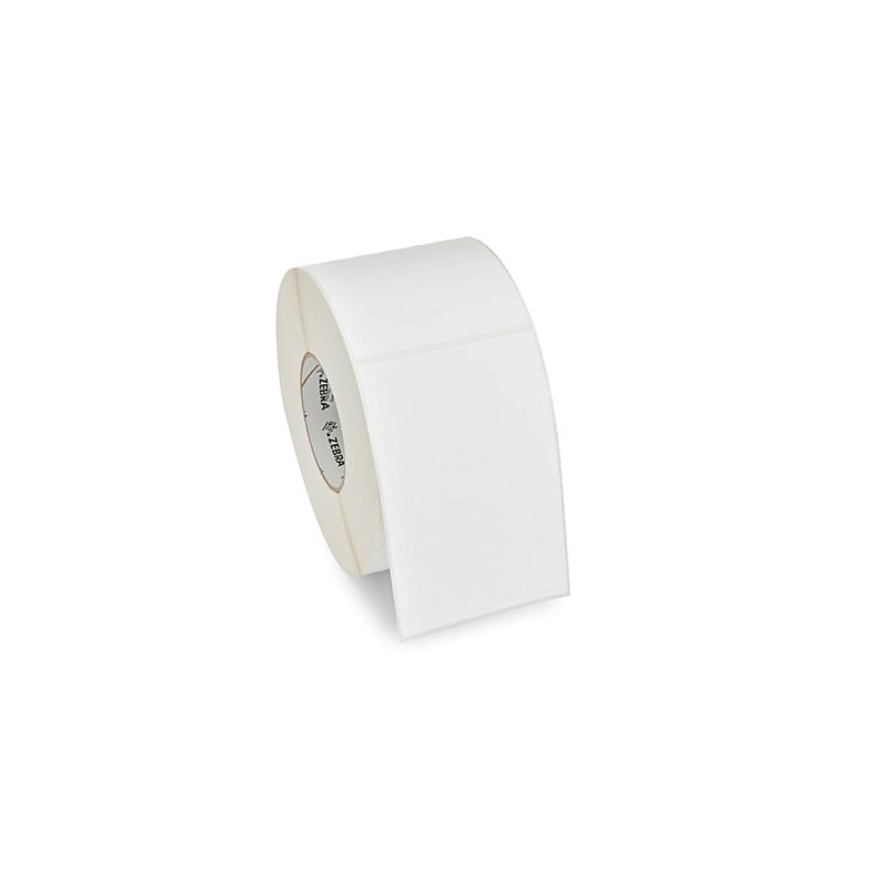Zebra Z-Essentials 1500D Direct Thermal Barcode Labels, 4" x 6", White, 5,280 Labels (10041924) image 1