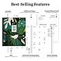 2025-2026 TF Publishing Vivid Jungle 6" x 8" Academic Year Monthly Planner, Paperboard Cover, Multicolored (AY26-4210)~#|#~C9599FFA-261B-474F-93F5F86D6887F86A_sc7
