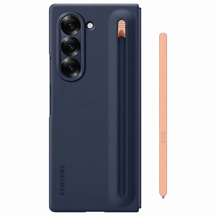 Samsung S Pen Phone Case for Galaxy Z Fold6, Navy (EF-OF95PCNEGUS