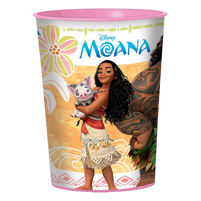 Party City Moana Favor Cup, 16 oz. (AM421832) image 1