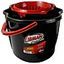 Libman 4 Gallon Clean & Rinse Bucket & Wringer, Black, 3/Carton (0156)~#|#~C960EBAB-AF8C-4588-B7B5B6421689FFAB_sc7
