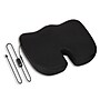 Mind Reader Memory Foam Heated Air-Cloud Seat Cushion, Black (HEASCUSH-BLK)~#|#~C961E1DE-12C6-4AD5-816026C30CC9A6C1_sc7