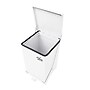 Viva Comfort Biohazard Steel Step Trash Can, 13 Gallon, White (ME992-13-W)~#|#~C963330B-C544-4532-8133778E514410E3_sc7