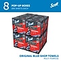 Scott Shop Towels Original, 9" x 12", Blue 200 Sheets/Box, 8 Boxes/Carton (75190)~#|#~C9655FBF-35F5-4F8D-90B4E5C02C0B9724_sc7