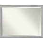 Amanti Art Vista Brushed Nickel Narrow Frame Wall Mirror, 32.75" x 42.75" (A42674961004)~#|#~C96C8472-7D96-4375-99768B5A376C37D1_sc7