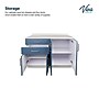 Viva Comfort 36.32'' H x 48" L Exam Room Medical Cabinet, 4-Doors, 2-Drawers, Blueberry (902BASE48NSBL)~#|#~C96DF80C-E74E-42EC-BCC53DC9791FD2E8_sc7