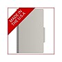 Medical Arts Press Pressboard Classification Folder, 2" Expansion, Legal Size, Gray, 25/Box (DV-T52-02-3GRY)~#|#~C97A7DC4-2AAA-4CD8-BF071327B7BA169F_sc7