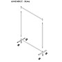 Nahanco Heavy Duty Industrial Rolling Rack, Chrome (R504)~#|#~C98189E9-9913-4B09-B7D9BE9D24A38195_sc7