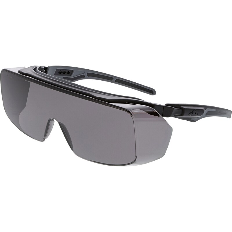 MCR Safety Klondike OTG Anti-Fog Safety Glasses, Over the Glasses, Gray Lens (OG212PF) image 1