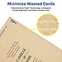 Avery Integrated Cards, 4.25" x 5.5", Matte Kraft Brown, 20/Pack (95277)~#|#~C9899D14-68EA-4E44-AF56C2A80E669A8B_sc7